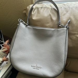 Kate Spade light grey handbag